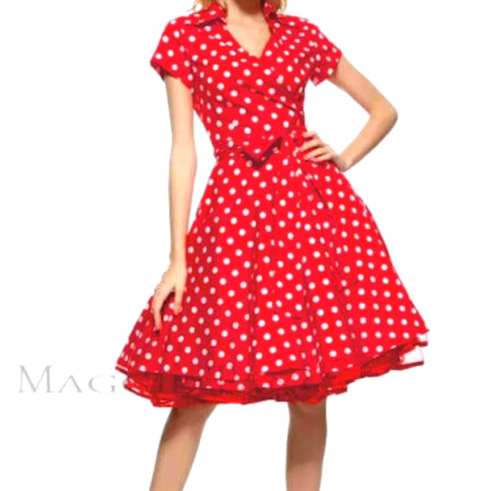 Vintage wrap dress